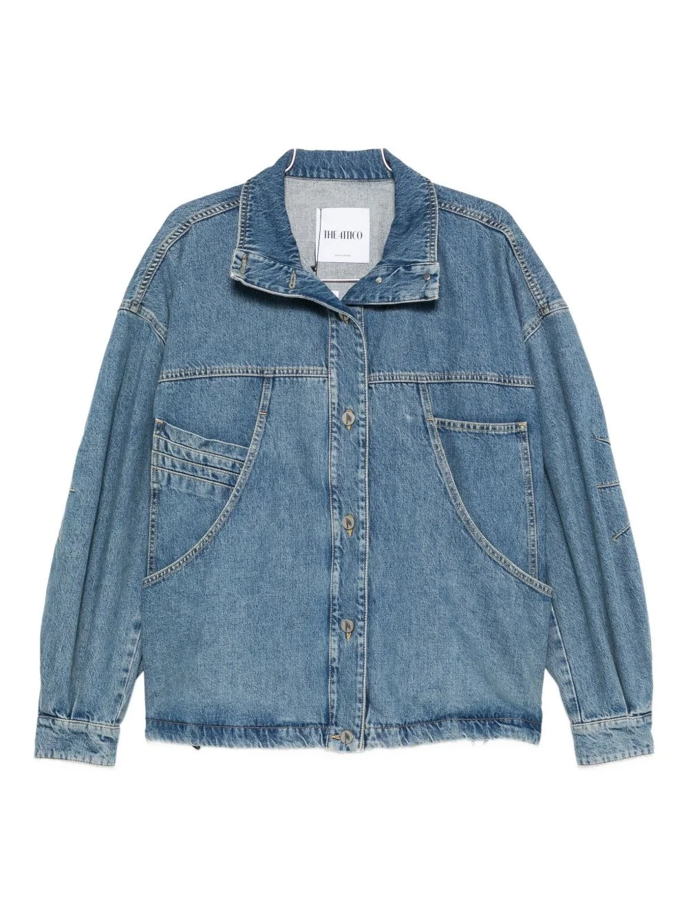 Denim cotton jacket - 1