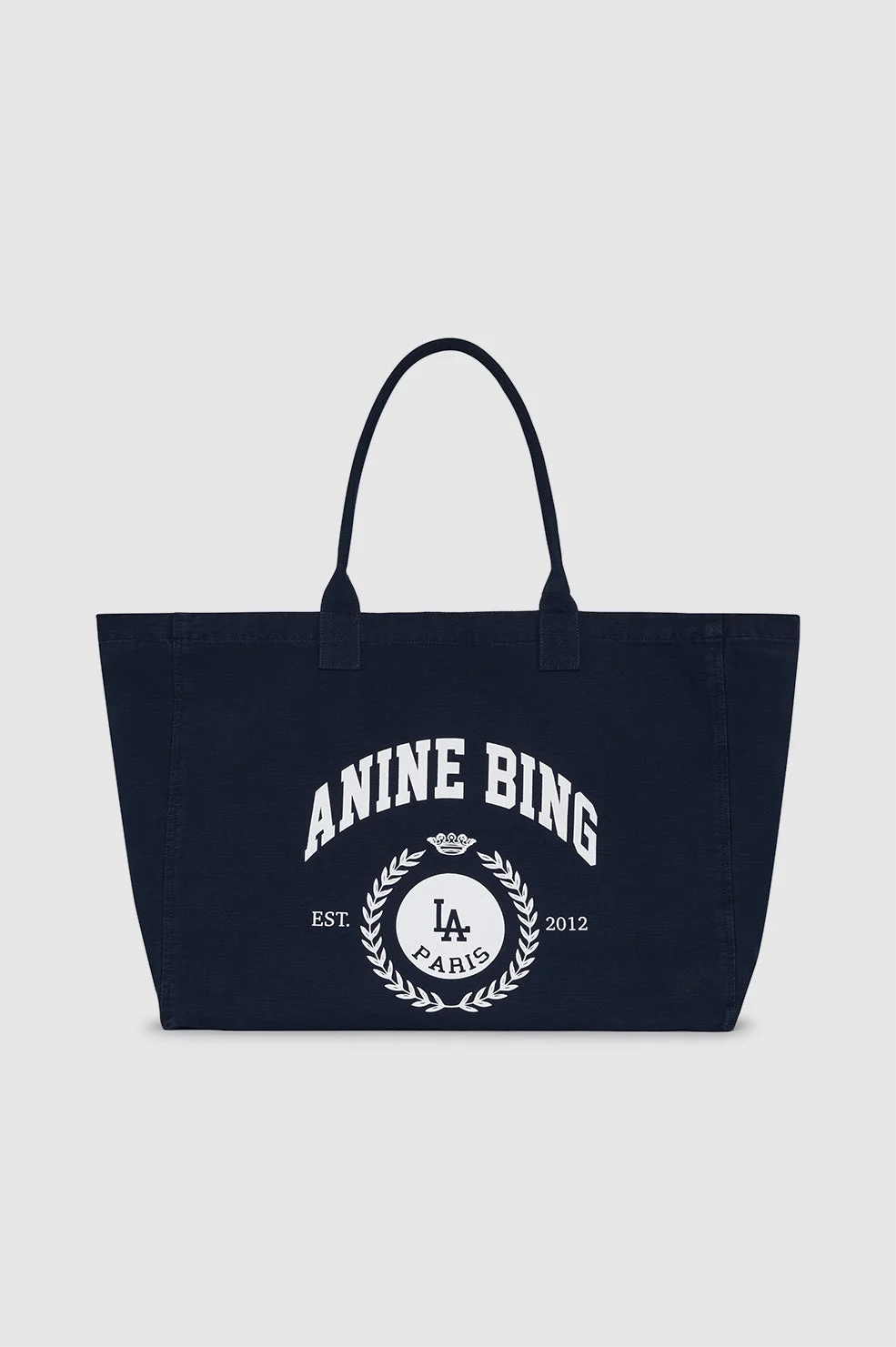 Leo Canvas Tote Collegiate - Blue - 1