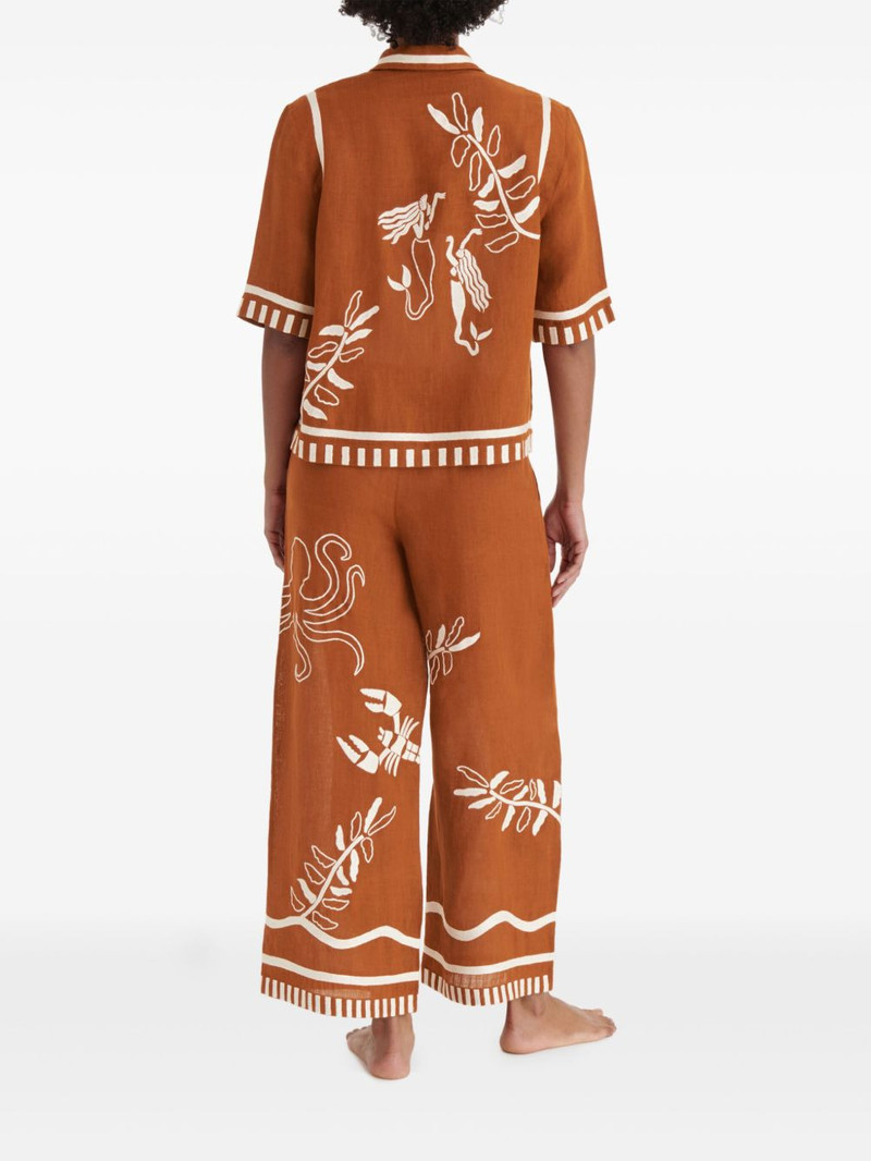 Crab button-up shirt 3