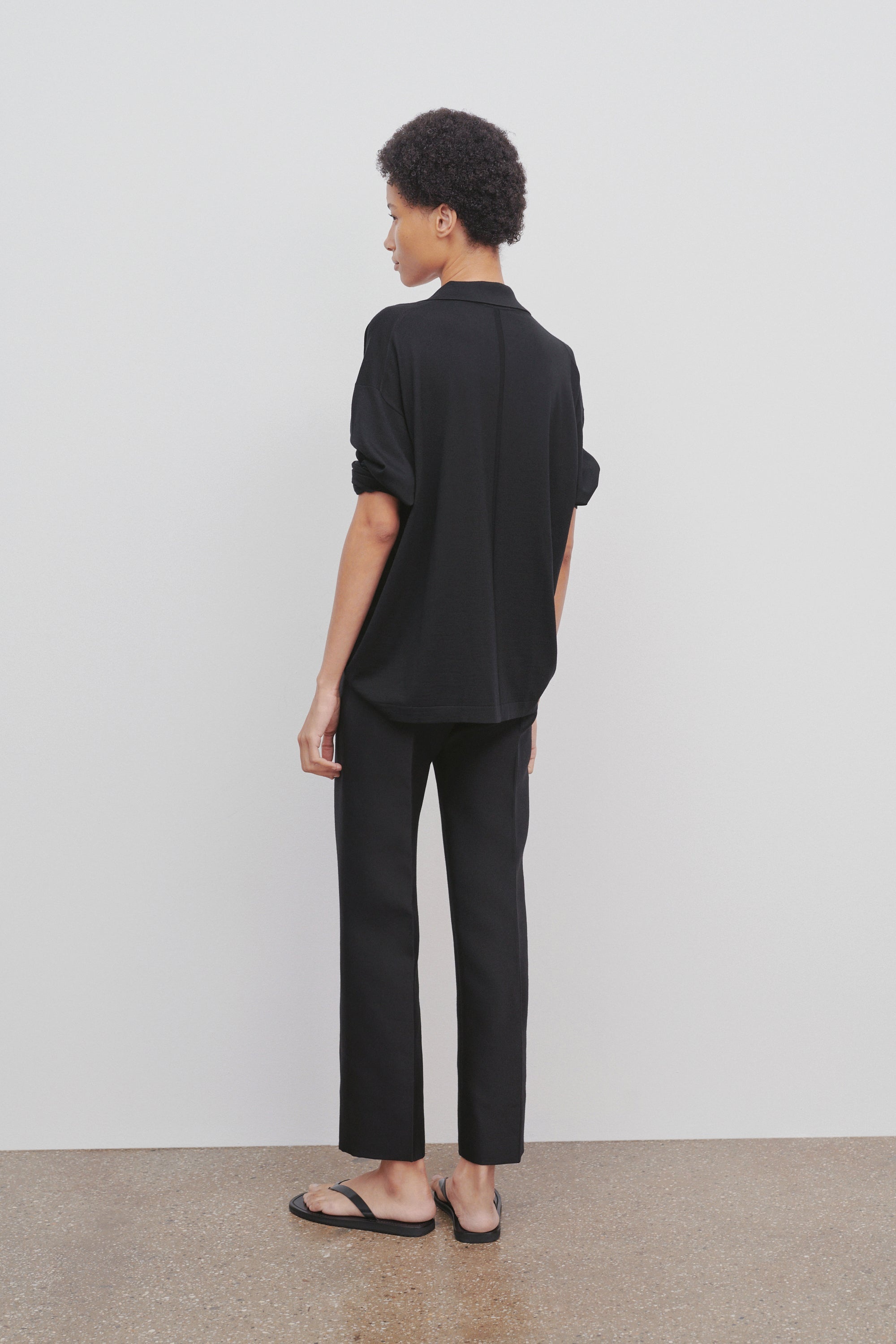 Flame Pant in Wool and Silk - 5
