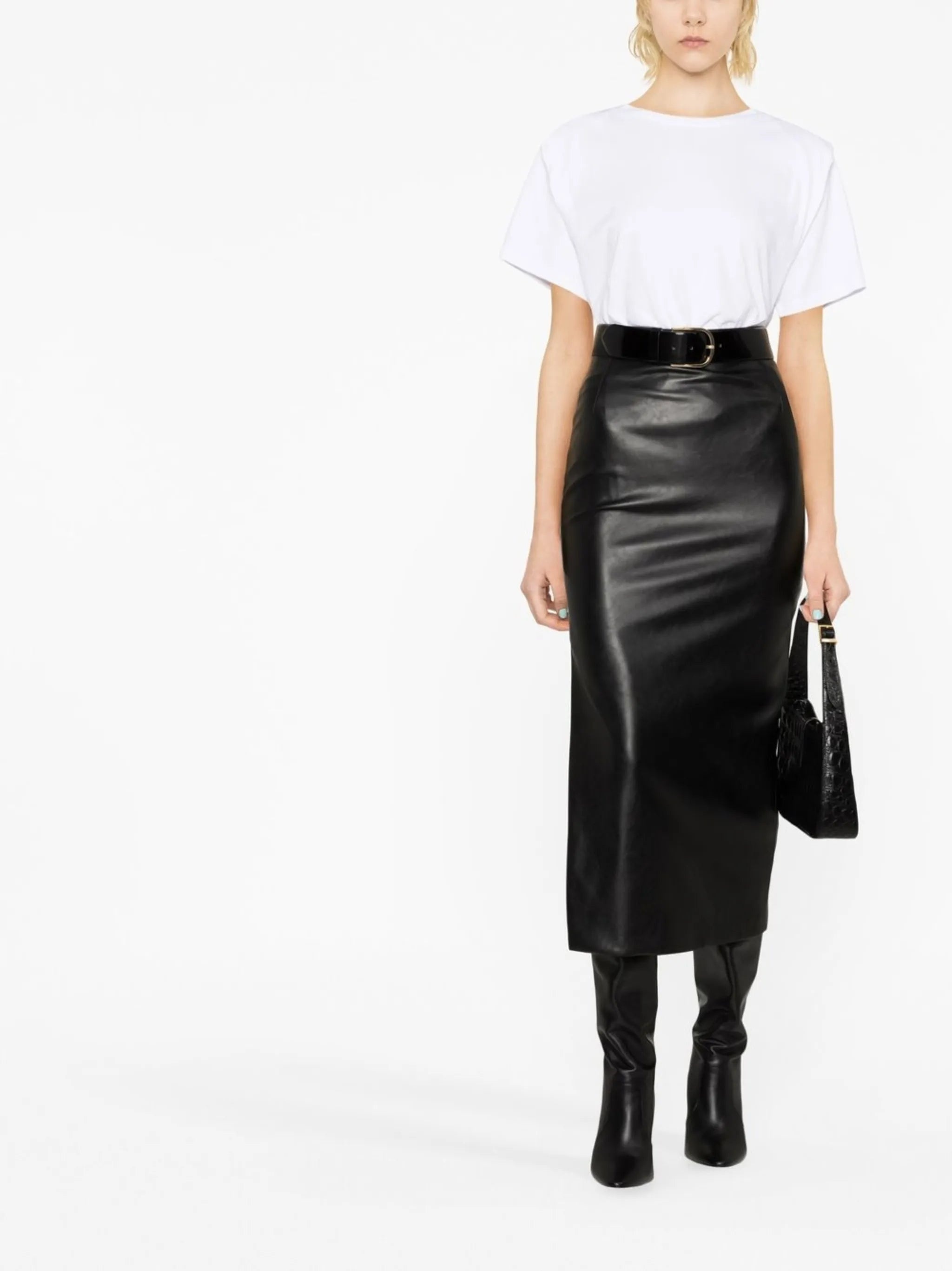 Zelitos Pleat-detail T-shirt - 3