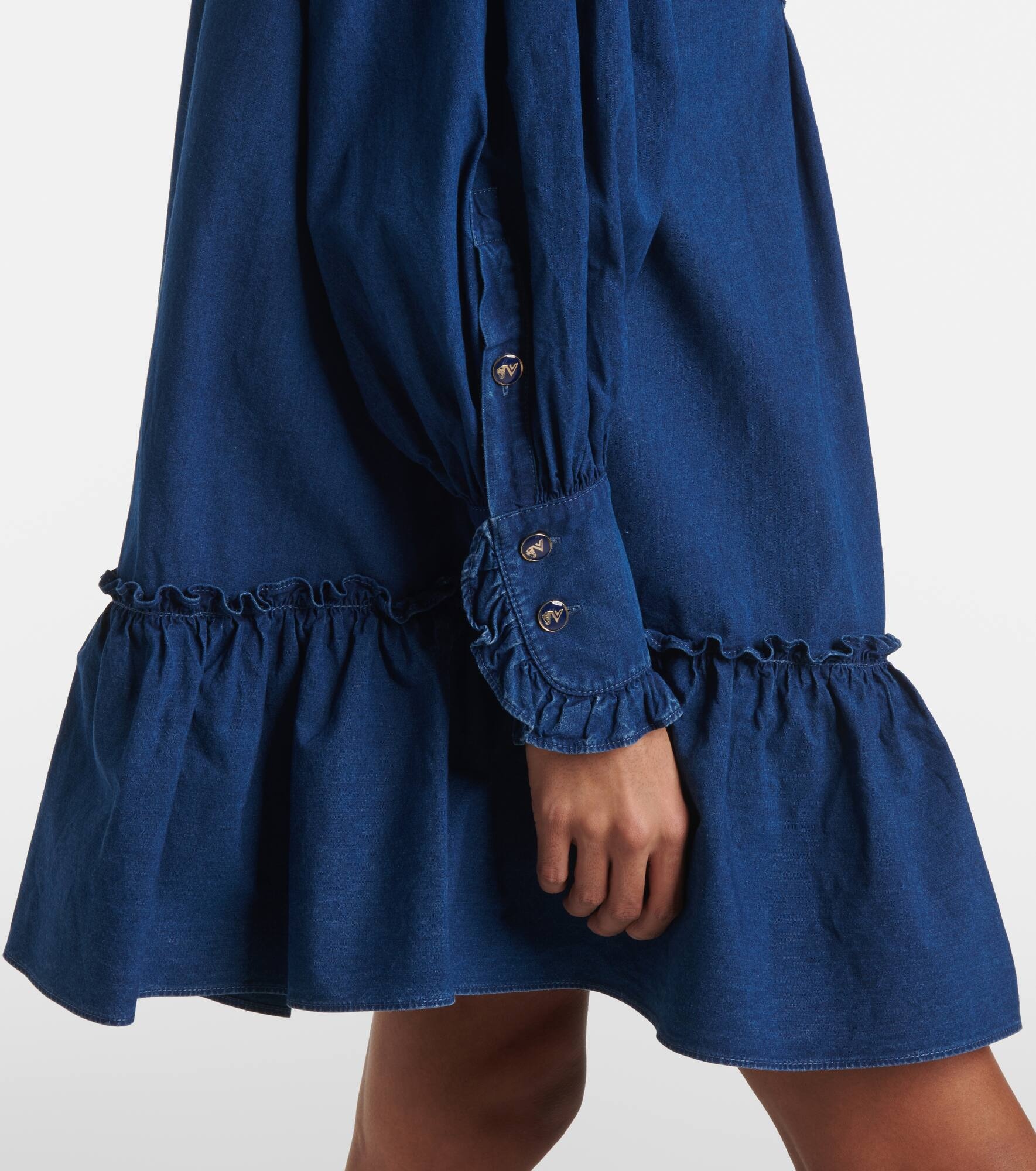 Denim minidress - 5