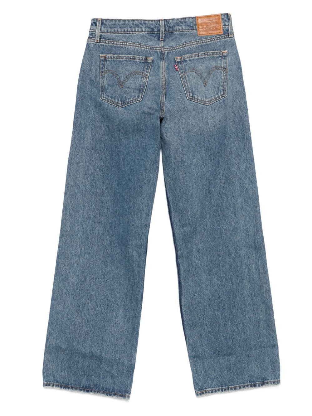 belt-loops jeans - 2