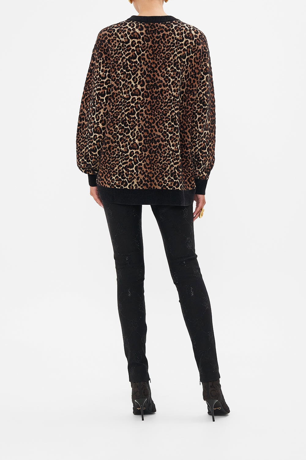CREW NECK OVERSIZED KNIT - 3