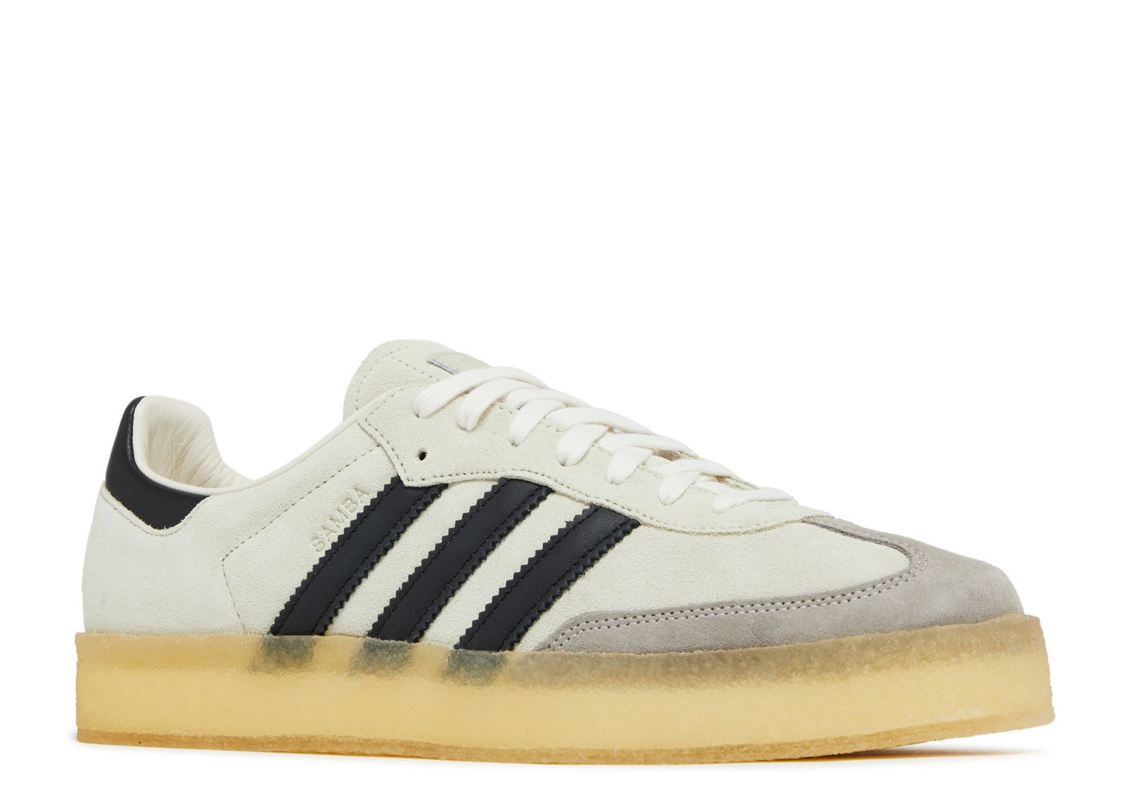 RONNIE FIEG X CLARKS X 8TH STREET SAMBA 'KITHMAS COLLECTION - WHITE BLACK' - 2