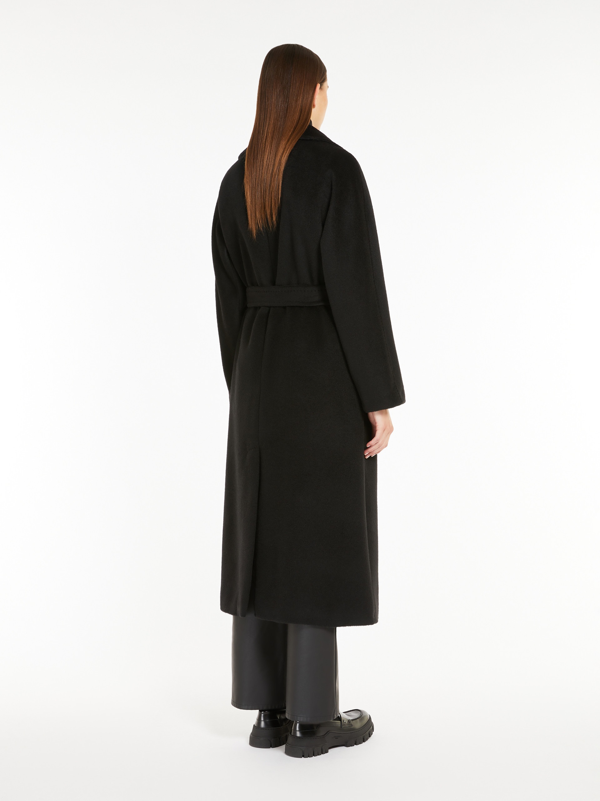 TEMPERA Wool and alpaca robe coat - 4