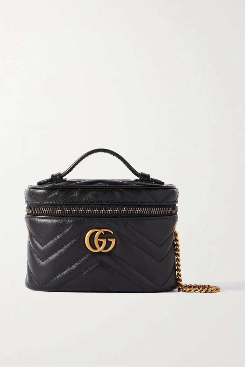 GG Marmont mini quilted leather shoulder bag - 1