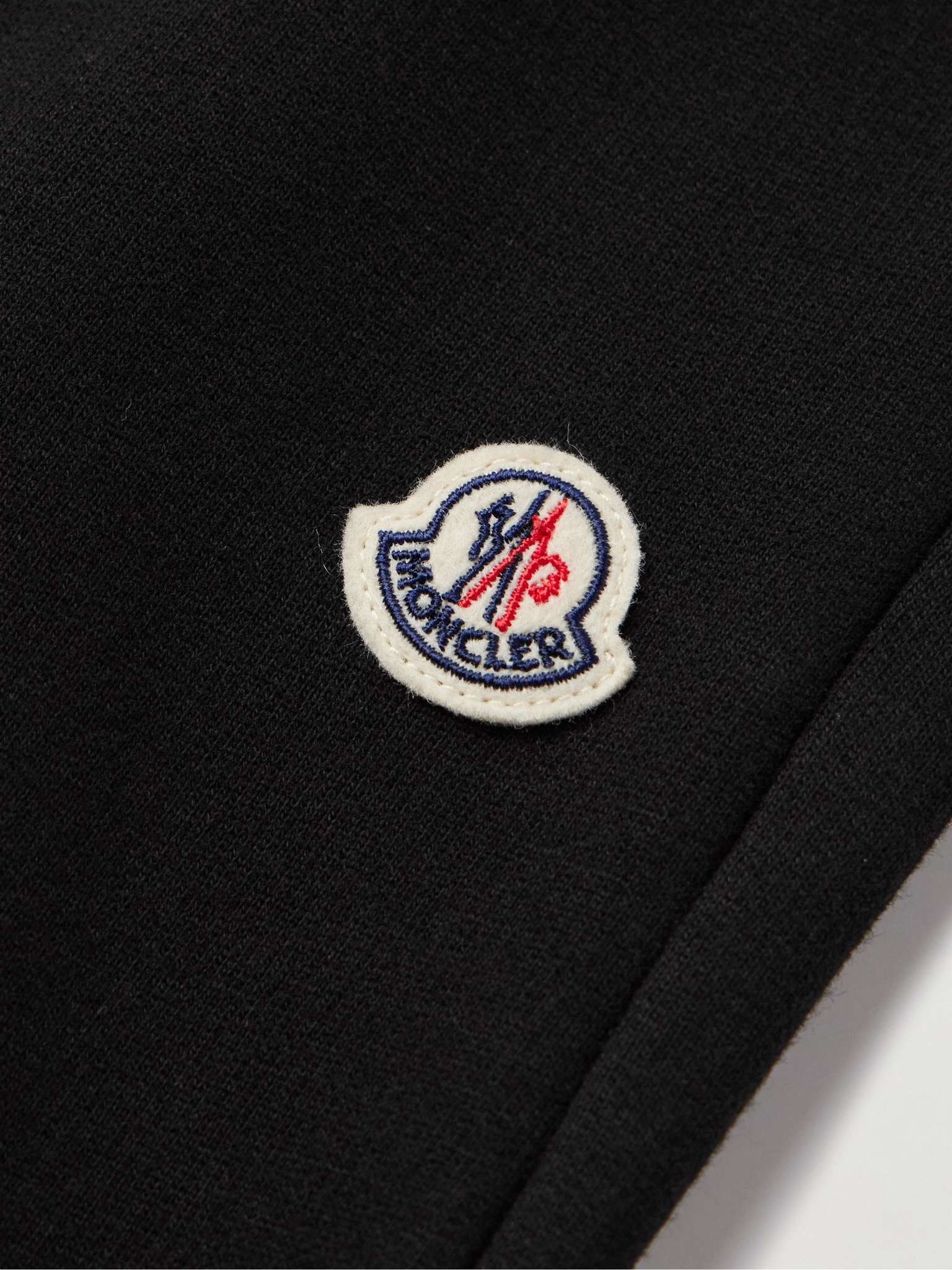Tapered Logo-Appliquéd Cotton-Jersey Sweatpants - 5