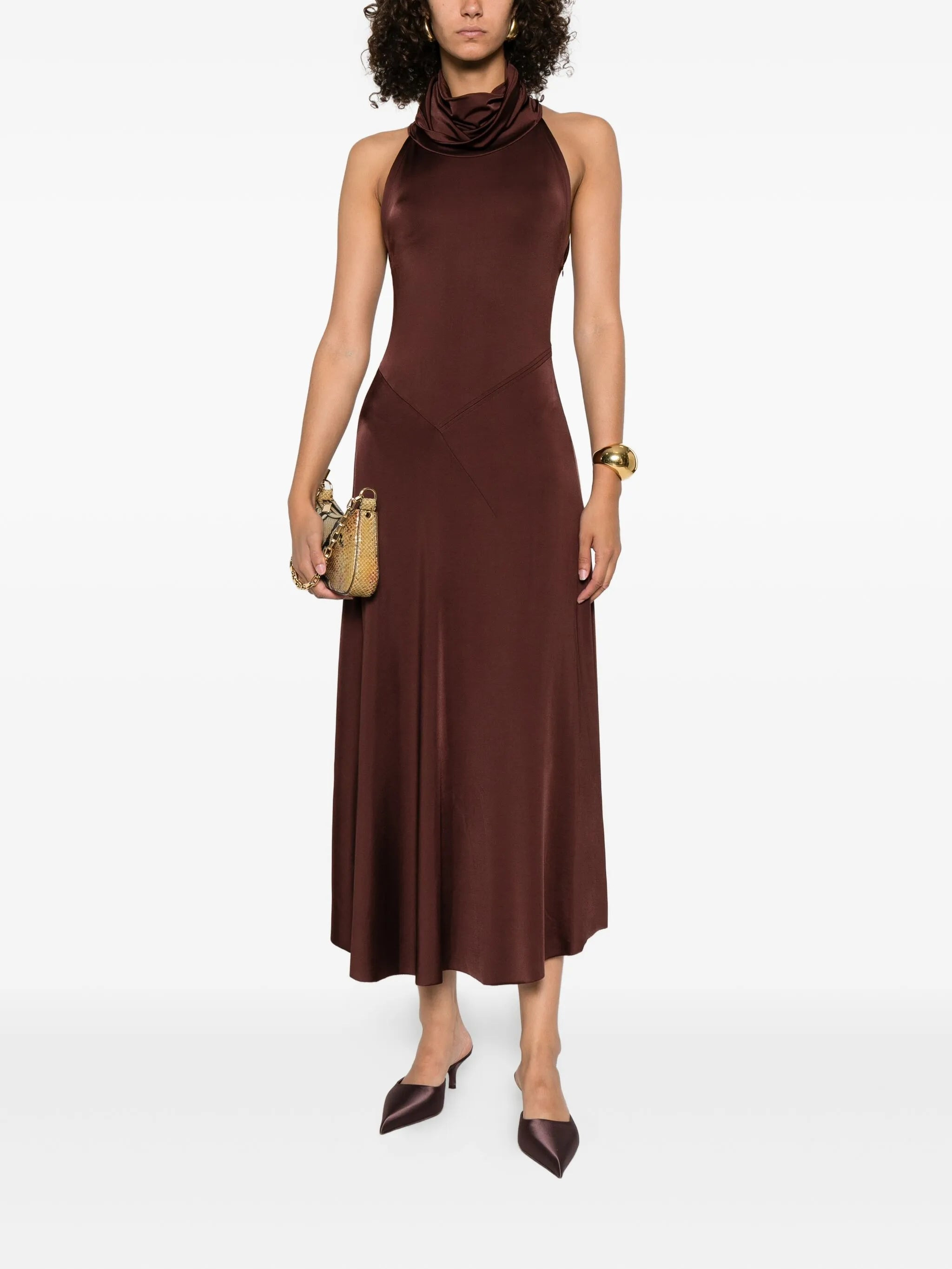 Victoria Beckham High-neck Dress - 3