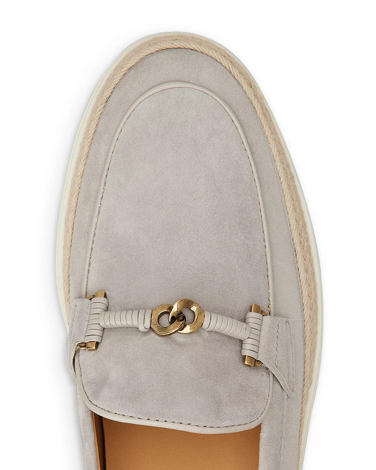 Women's Suede Loafer Flats - 3