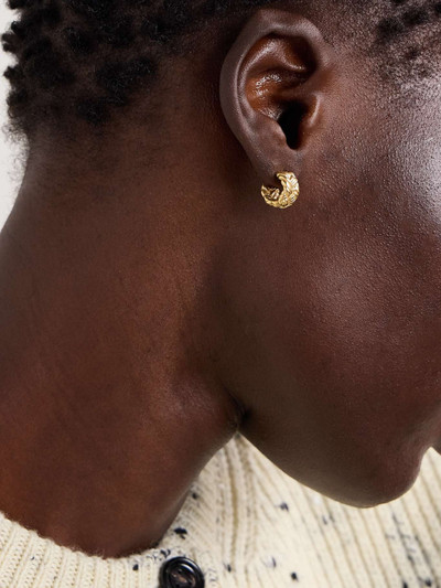 Bottega Veneta Gold-plated hoop earrings outlook