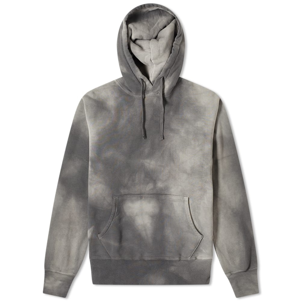 The Real McCoy's Joe Mccoy Bleach Popover Hoody - 1