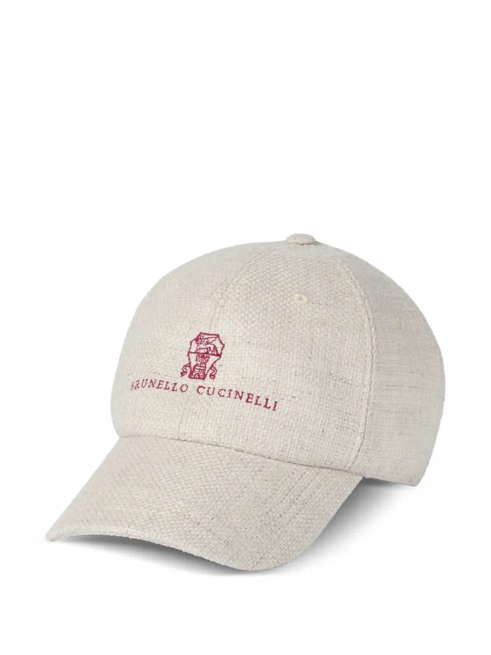 Brunello Cucinelli Men Baseball Cap With Embroidered Logo - 1