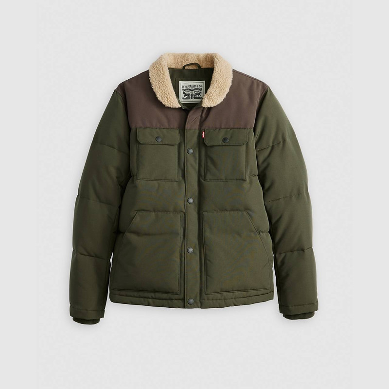 QUILTED WOODSMAN PUFFER JACKET 1