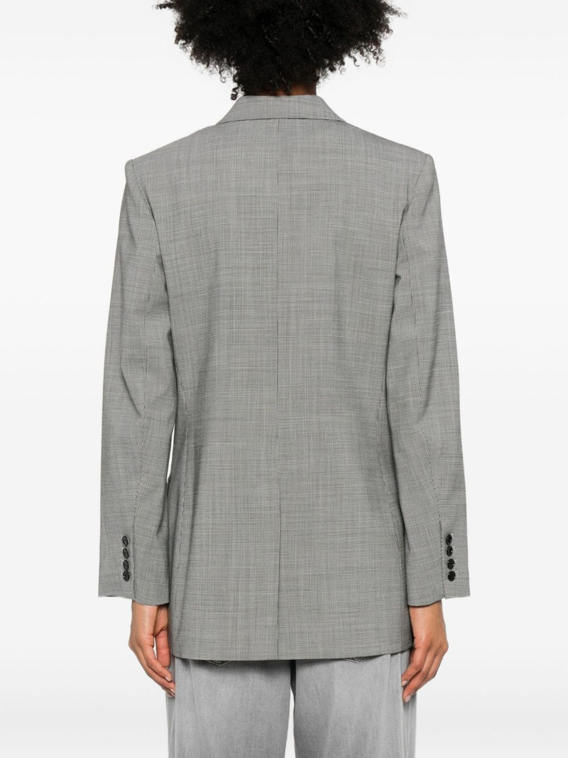 checked double-breasted jacket 4