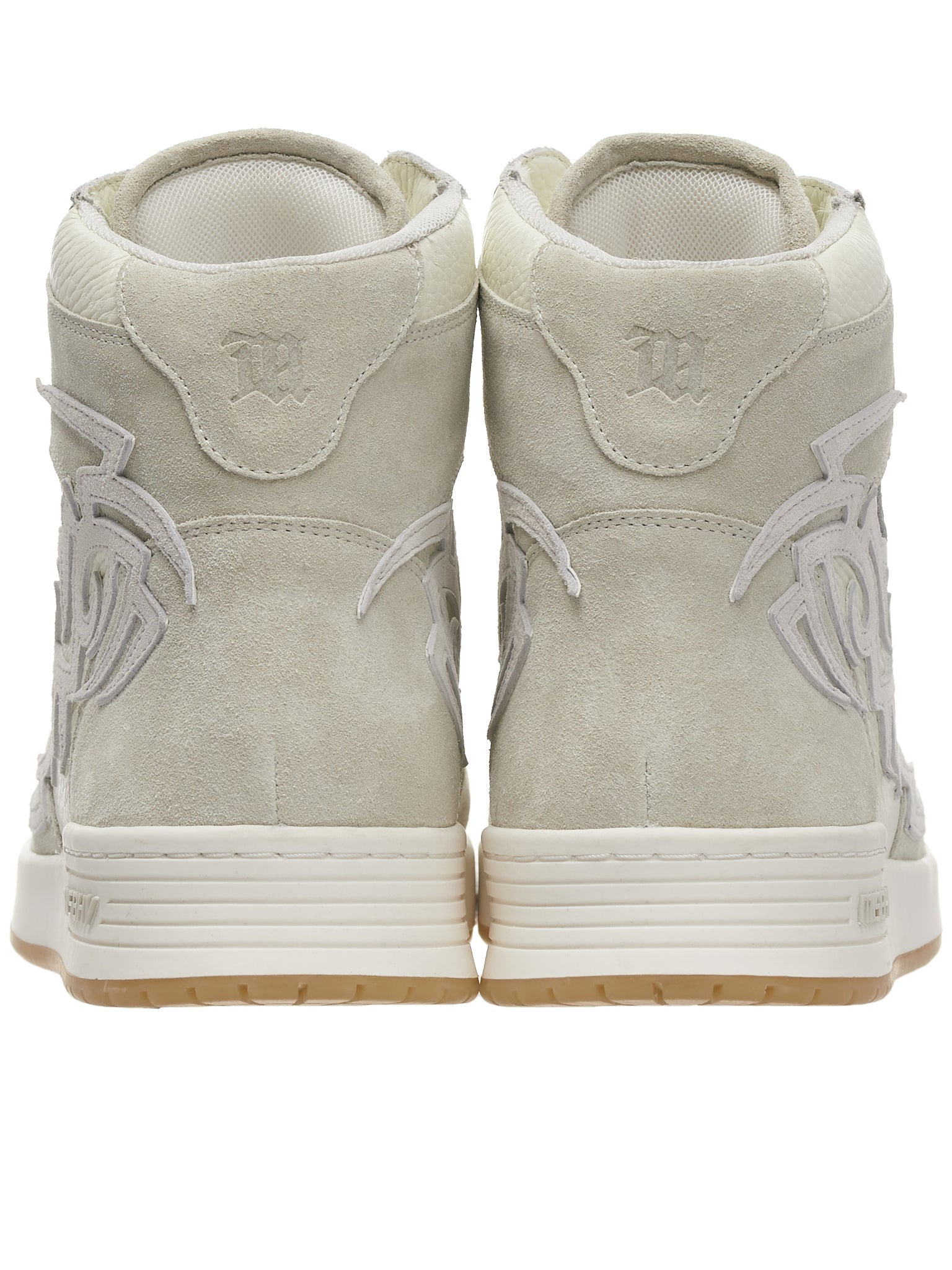 Suede High Top Sneakers - 4