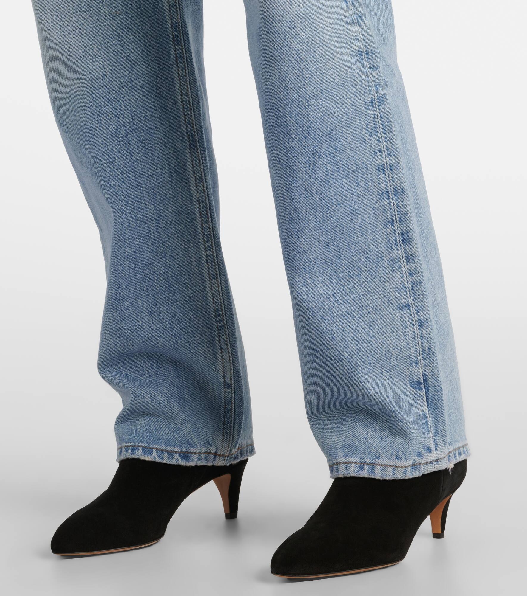 Kelly Jean high-rise straight jeans - 5