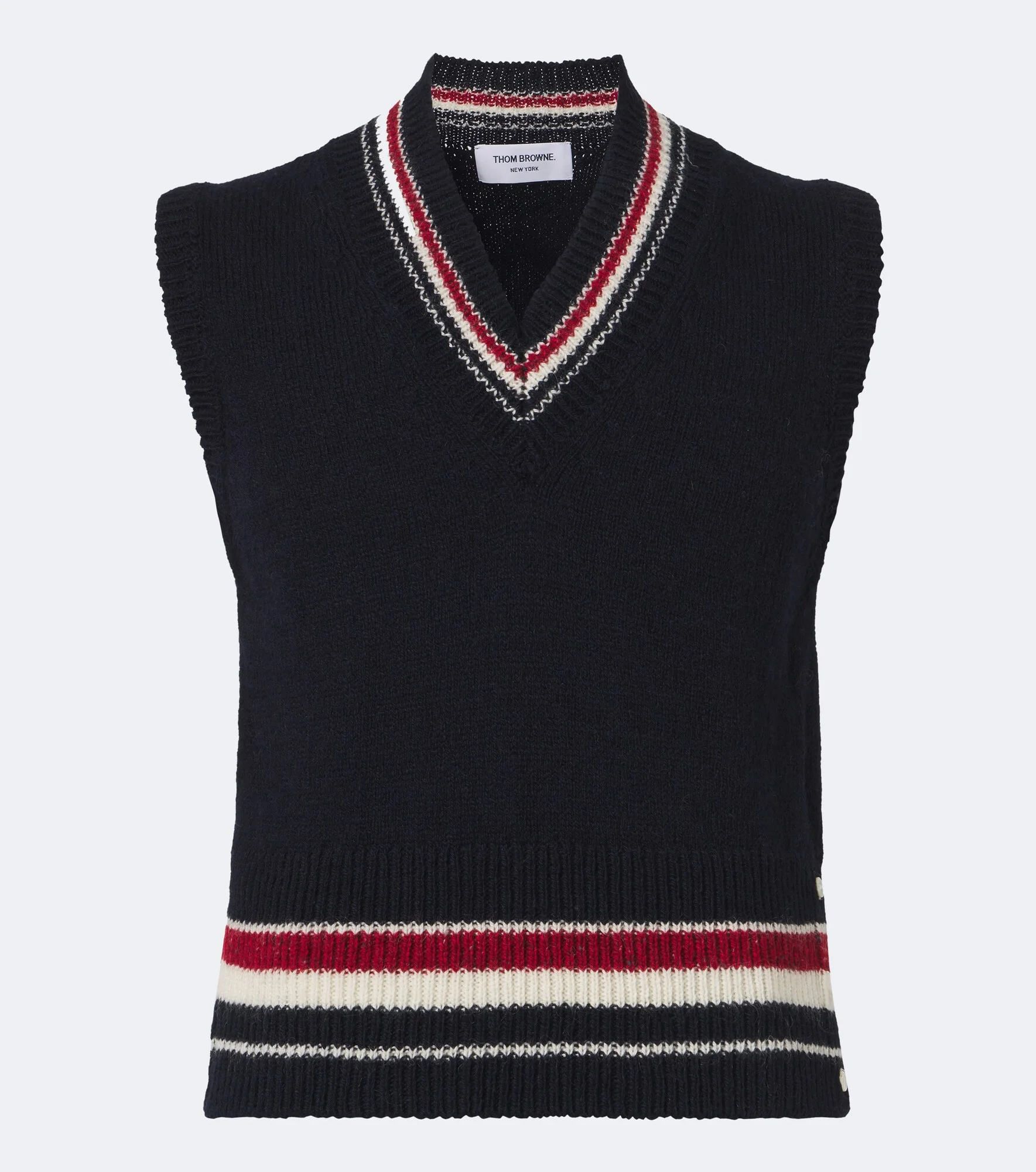 Wool and mohair sweater vest - 1
