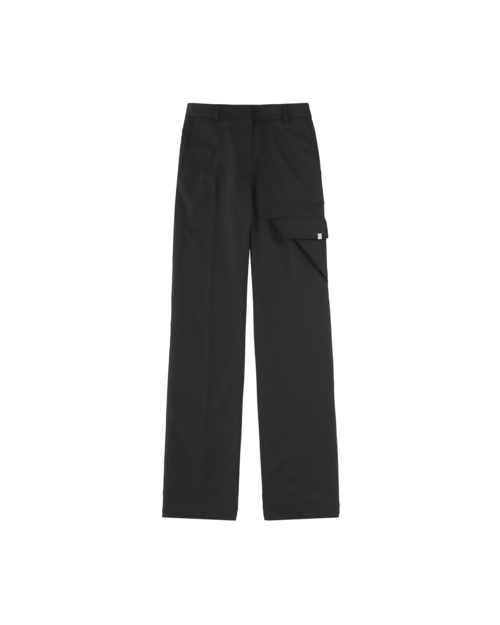 COTTON STRAIGHT LEG PANT - 1