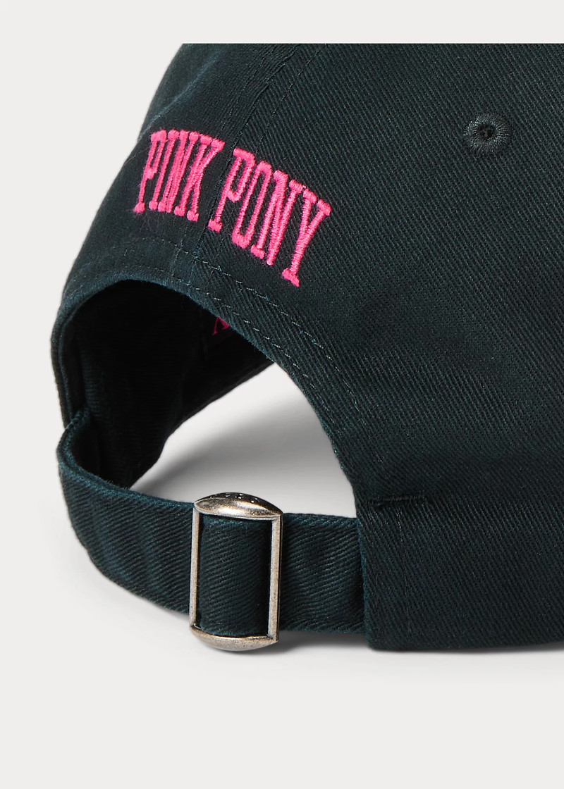 Pink Pony Twill Ball Cap 3