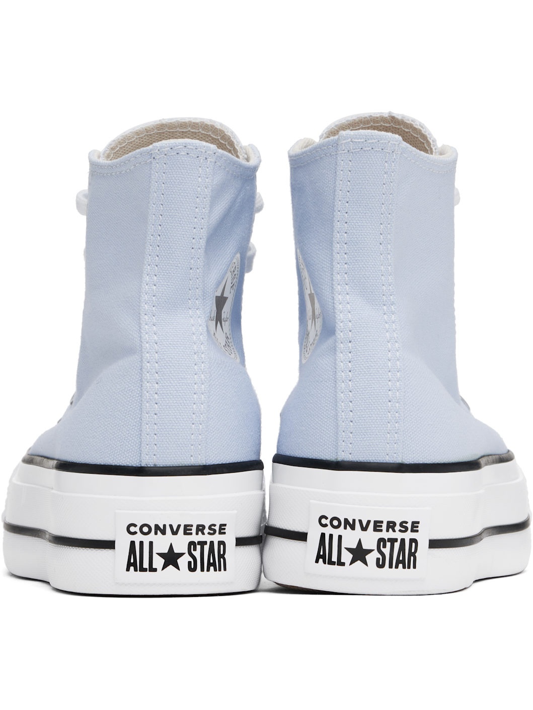 Blue Chuck Taylor All Star Lift Platform High Top Sneakers - 2