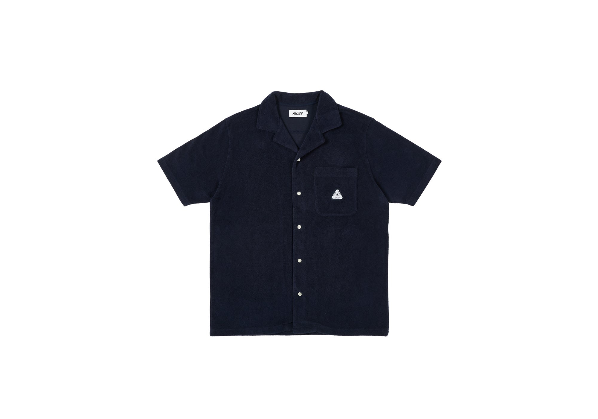 TOWELLING SHIRT NAVY - 1