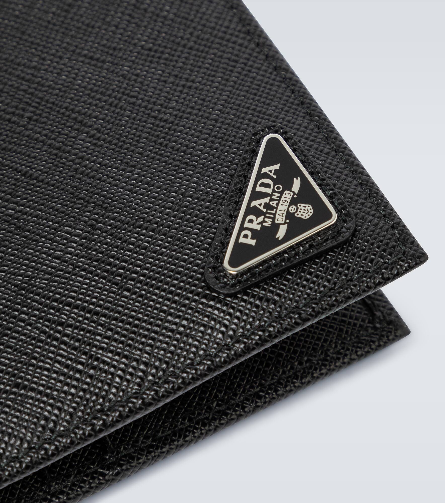 Saffiano leather billfold wallet - 4
