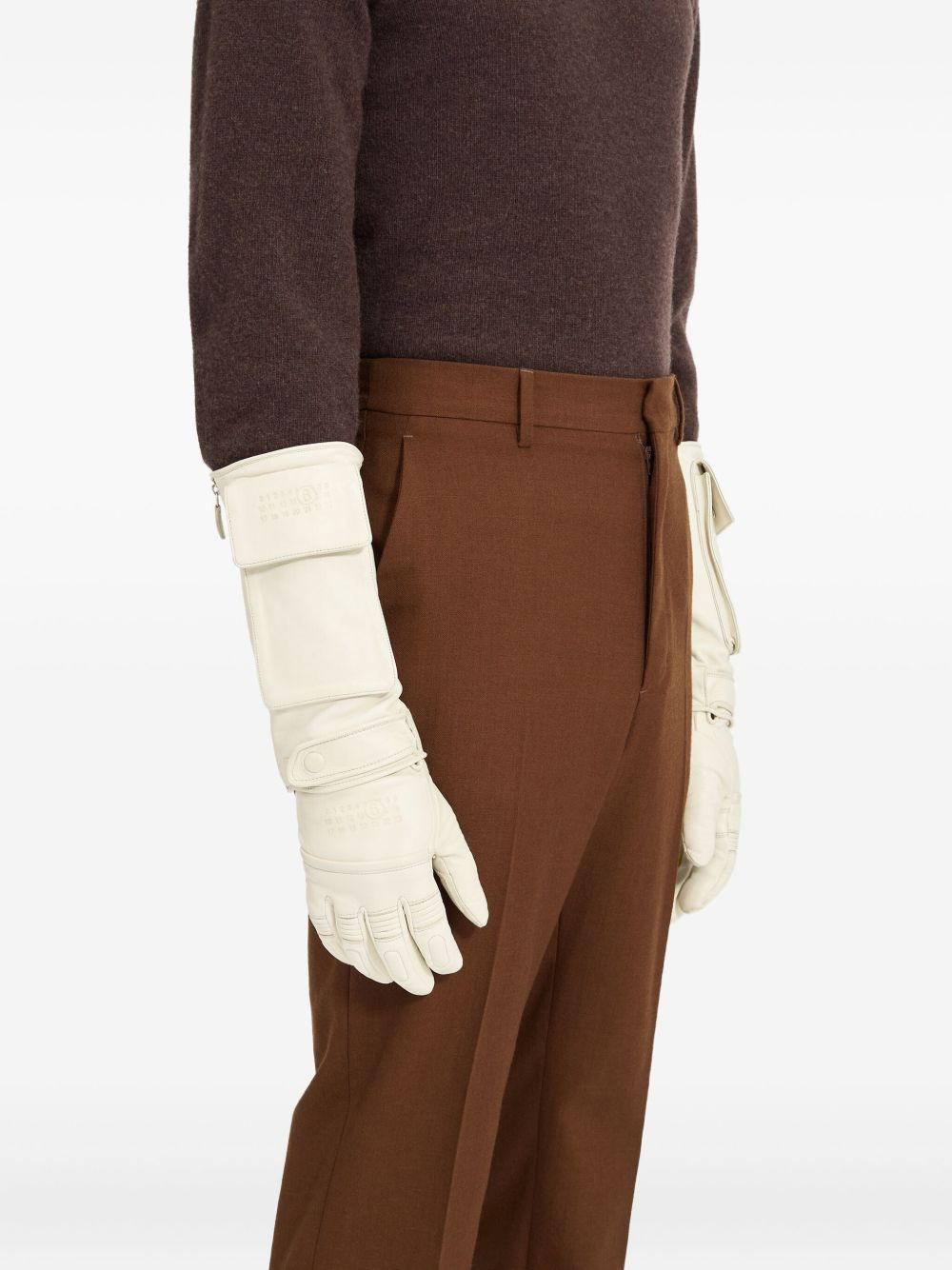 pocket-detail gloves - 3