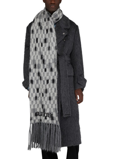 AMIRI Imperfect Check scarf outlook