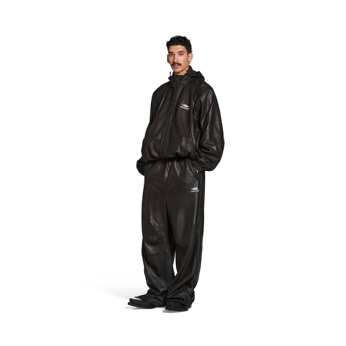 3b Sports Icon Tracksuit Pants in Black - 2