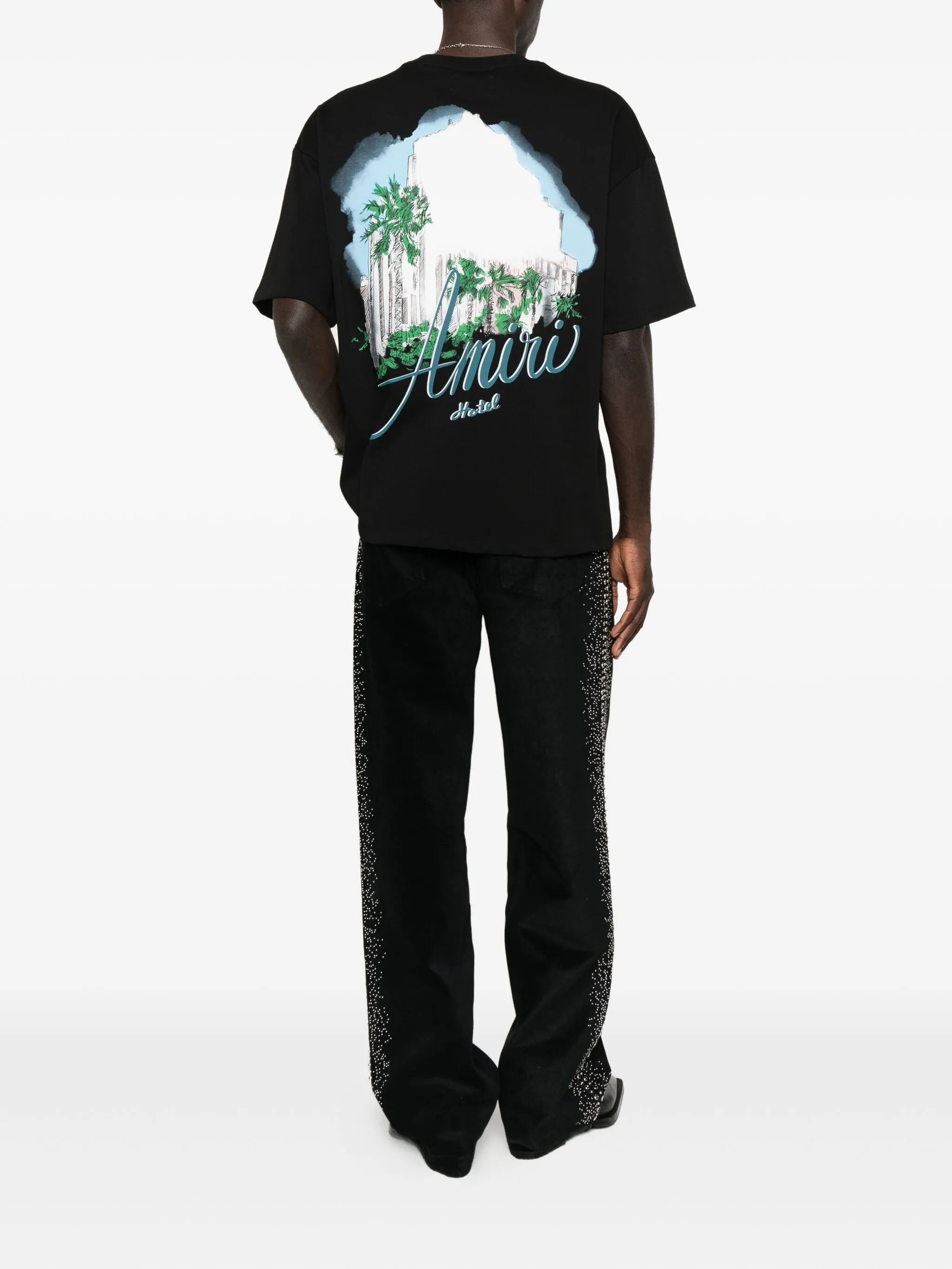 Amiri Hotel Graphic-print T-shirt - 2