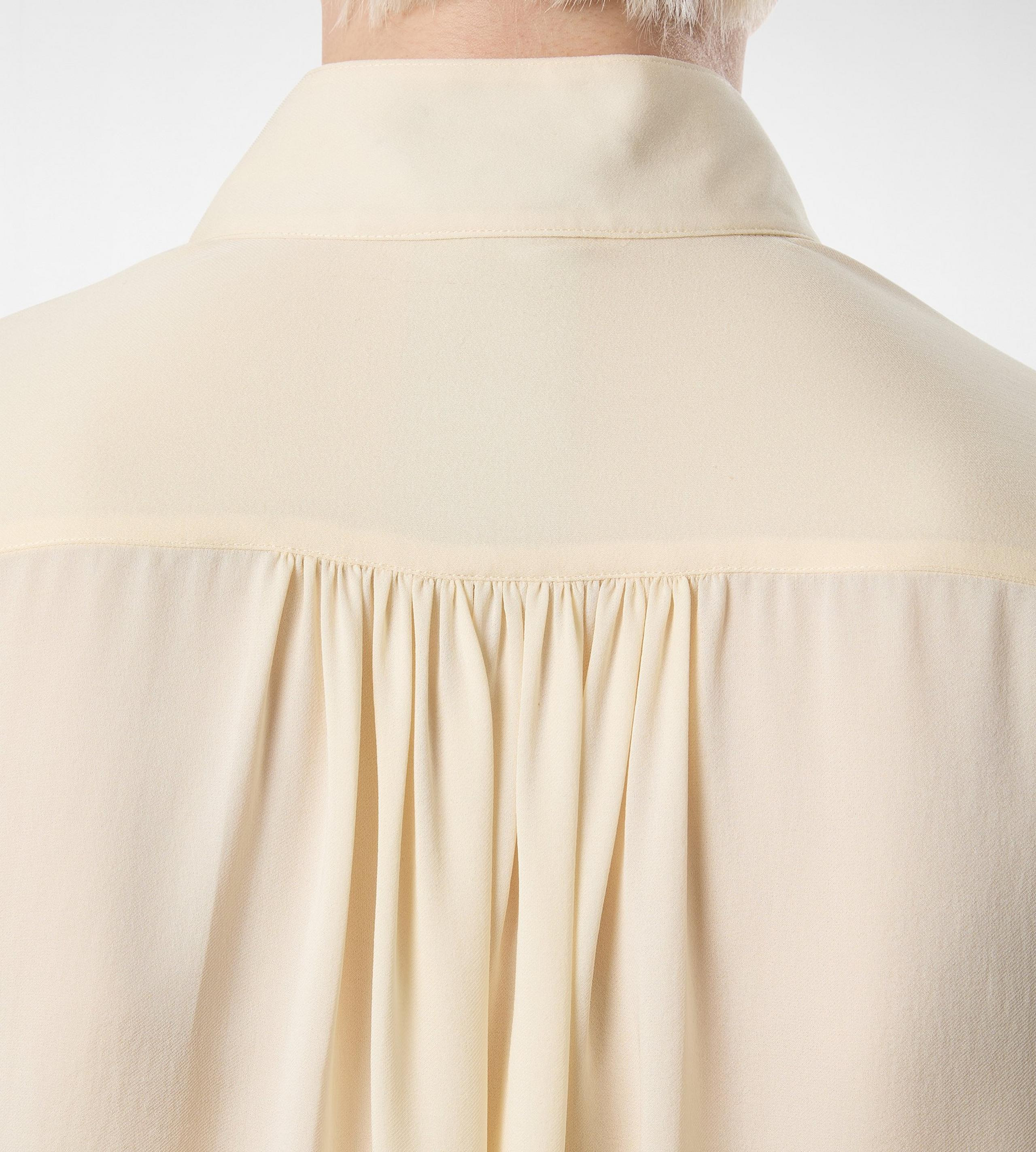 WASHED SILK GEORGETTE LONG SLEEVE BLOUSE - 2
