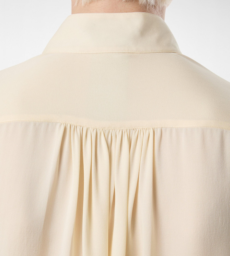 TOM FORD WASHED SILK GEORGETTE LONG SLEEVE BLOUSE outlook