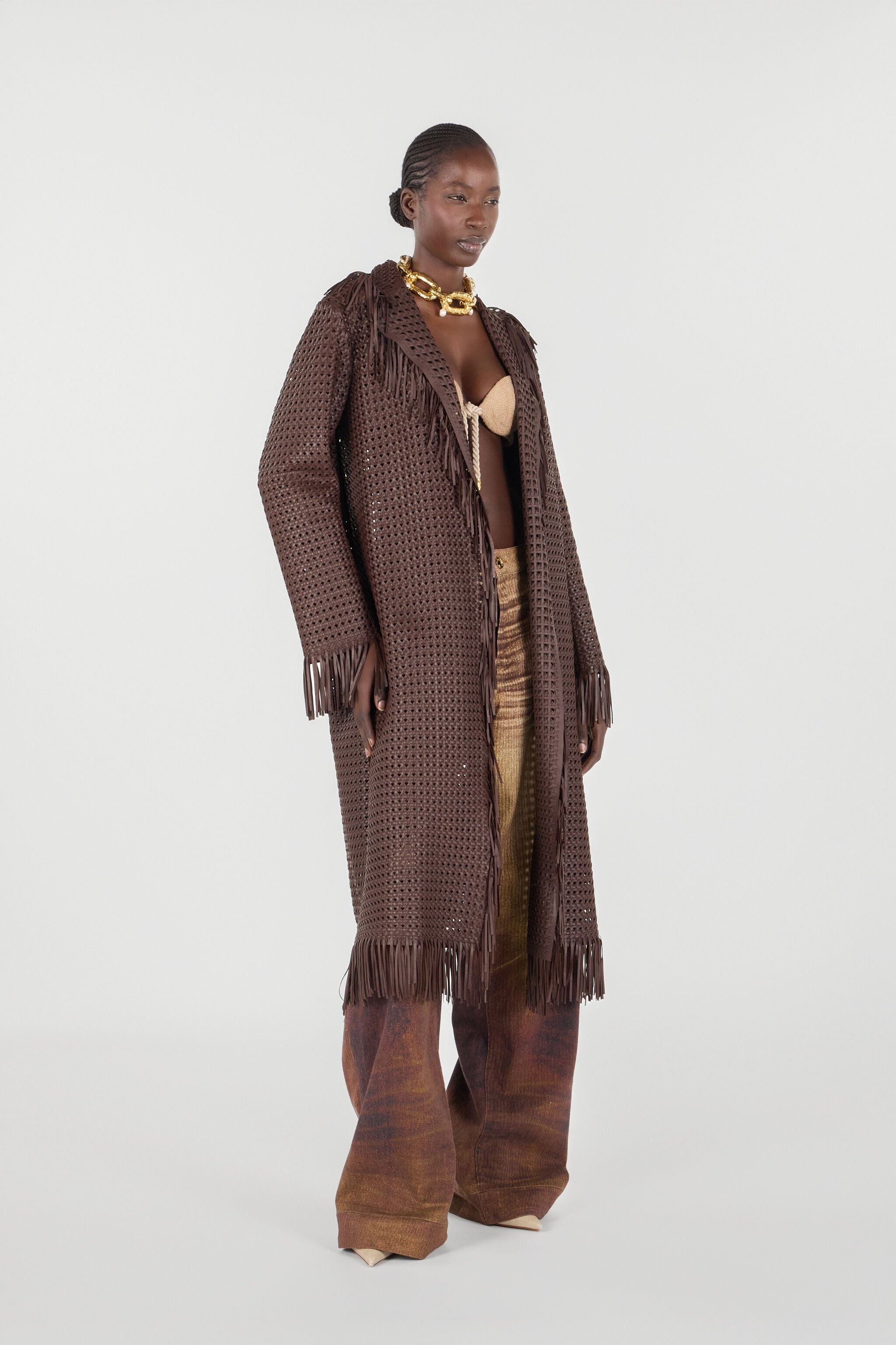 Woman Leather Coat - 3