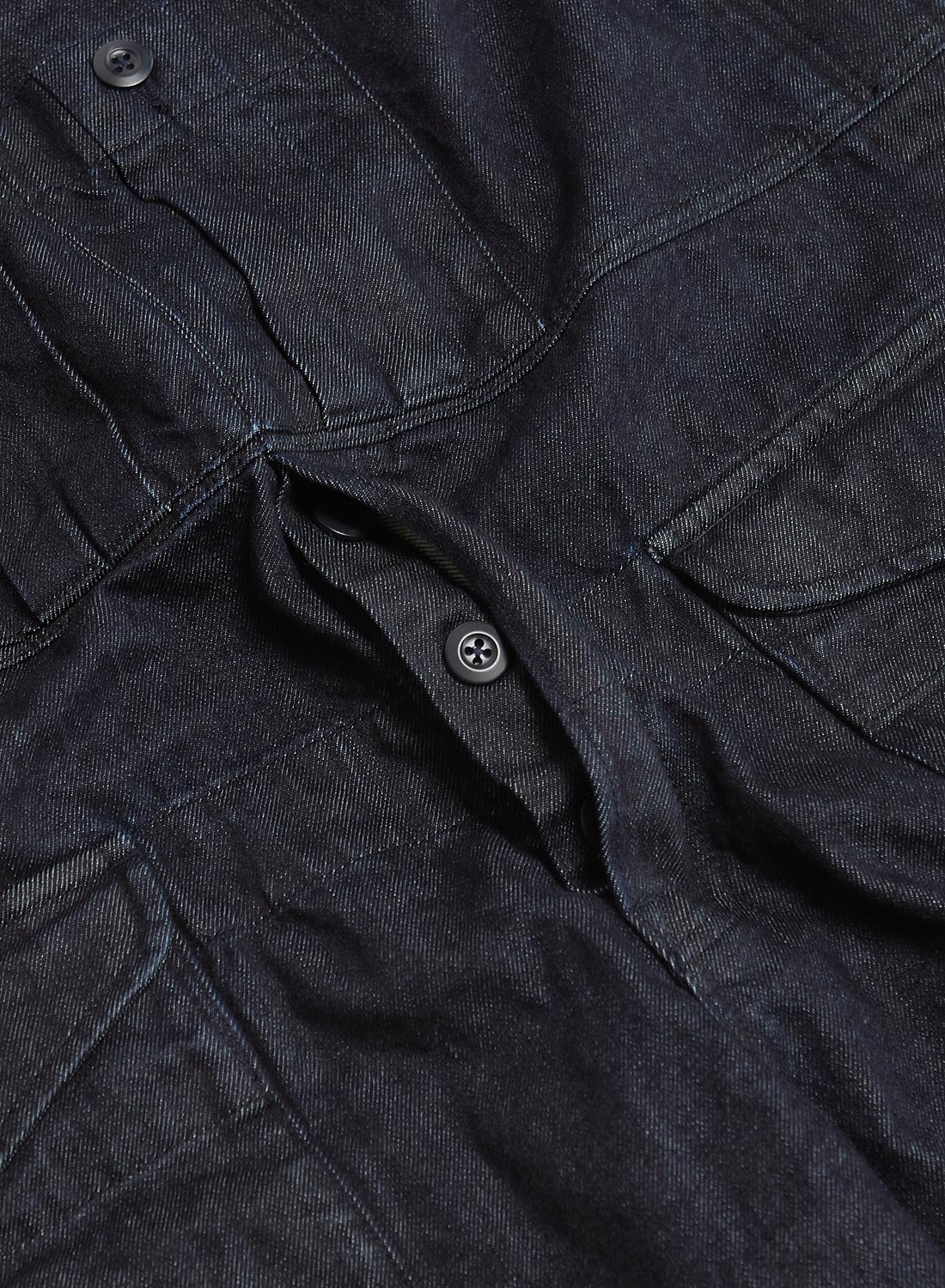 Nigel Cabourn Railway Dungaree Denim in Indigo | cabourn