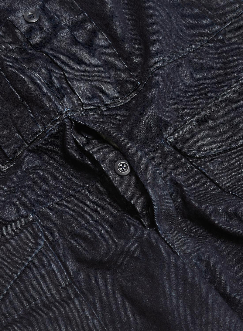 Railway Dungaree Denim in Indigo 6