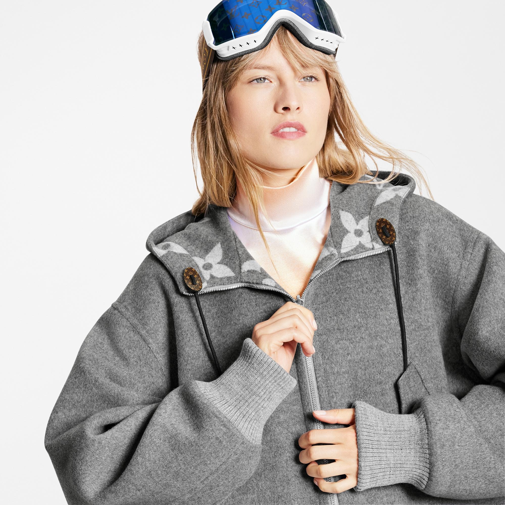 Reversible Monogram Cashgora Parka - 3