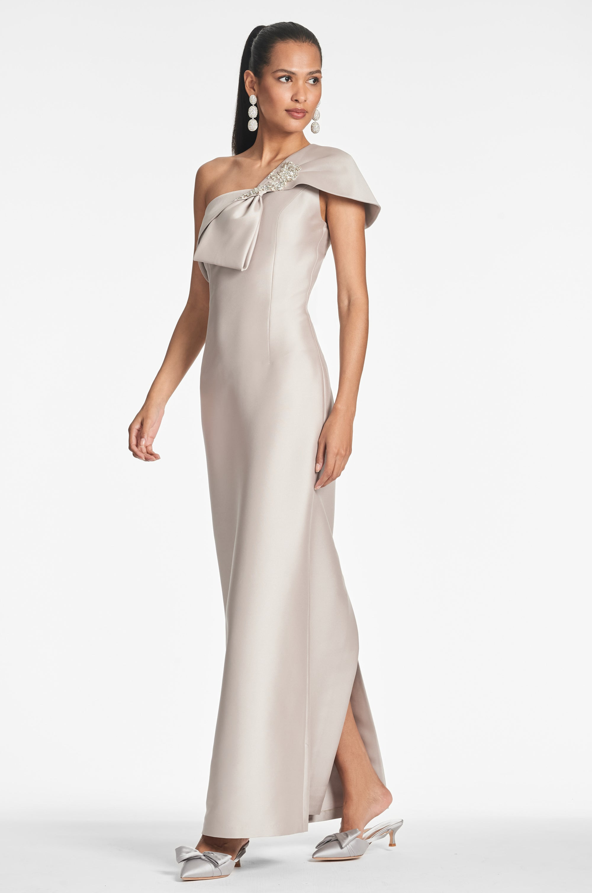 Ines Gown - Frosty Pewter - 3