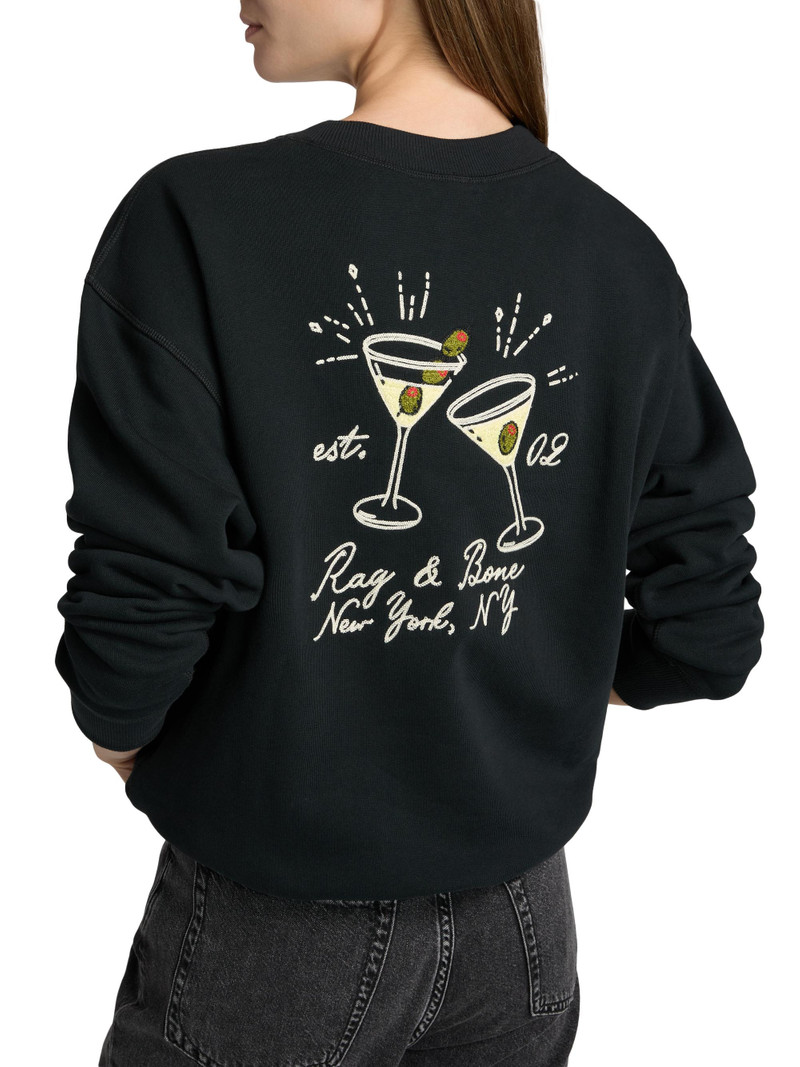 Women's That's The Spirit Sweatshirt - Black 6