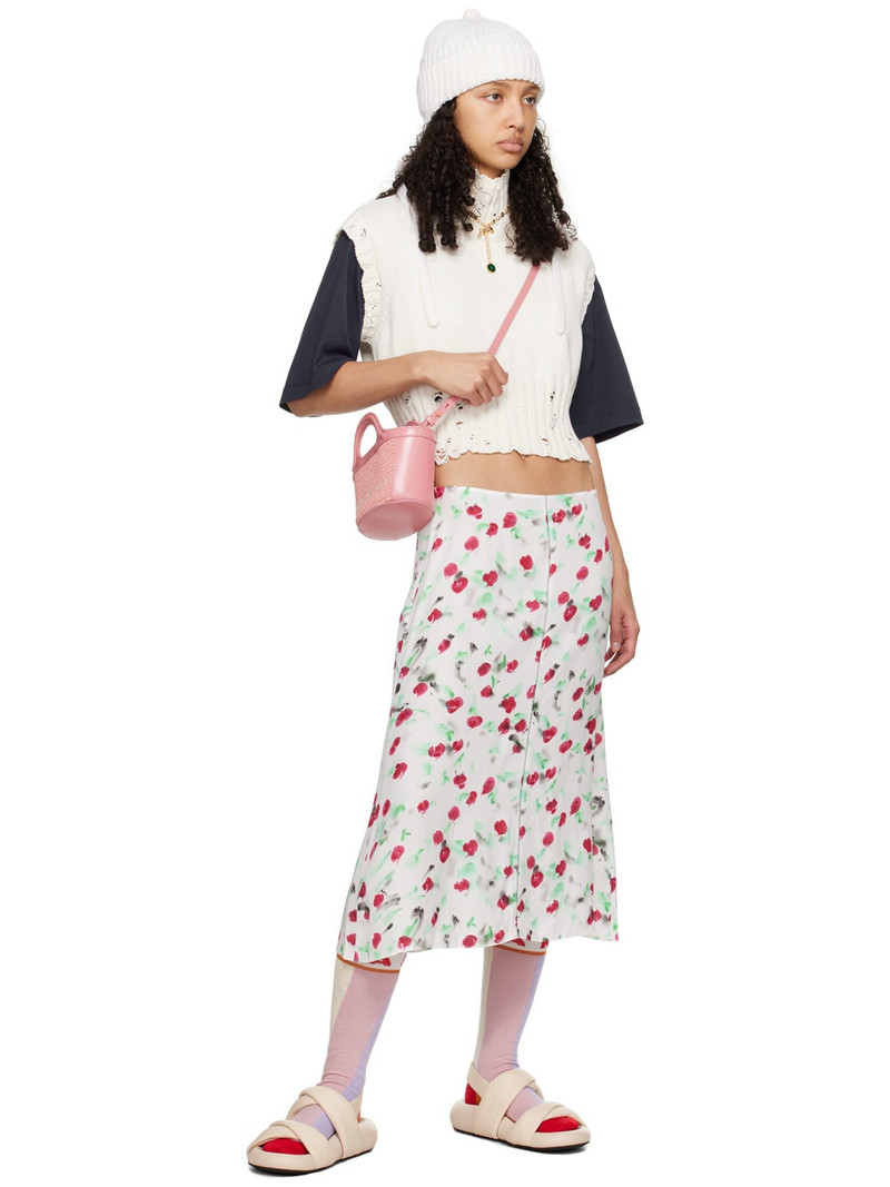 Marni Off-White Back Buckle Sandals outlook