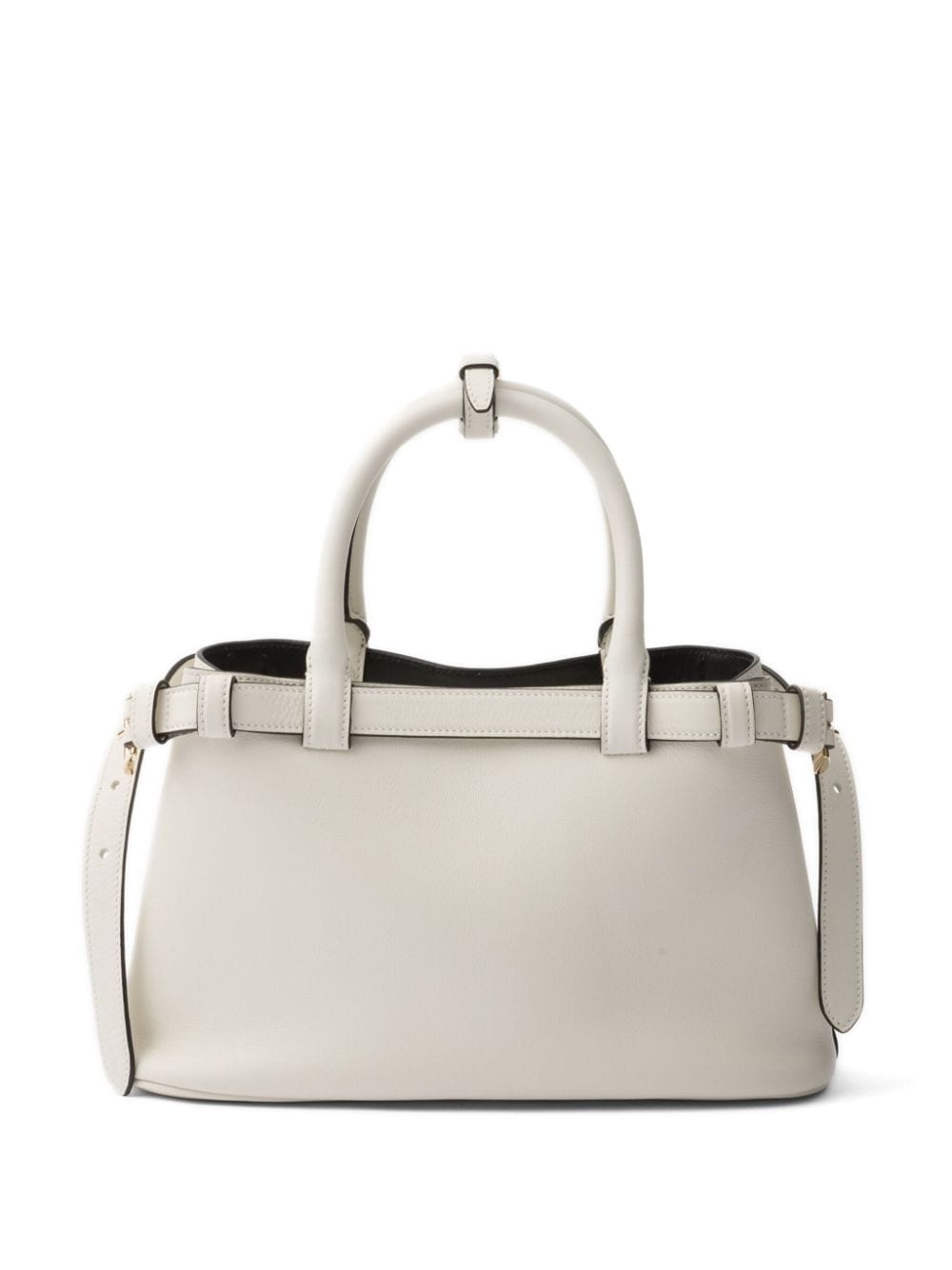 small belted leather handbag - 3