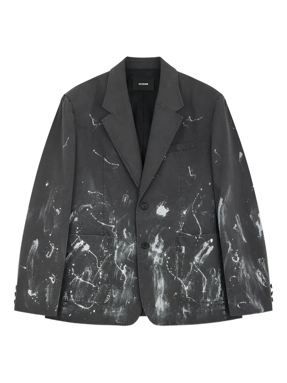 paint-splatter blazer - 1
