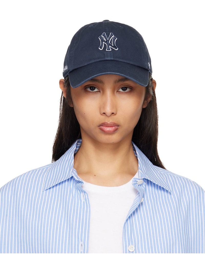 Navy '47 Edition Yankees Serif Outline Cap 1