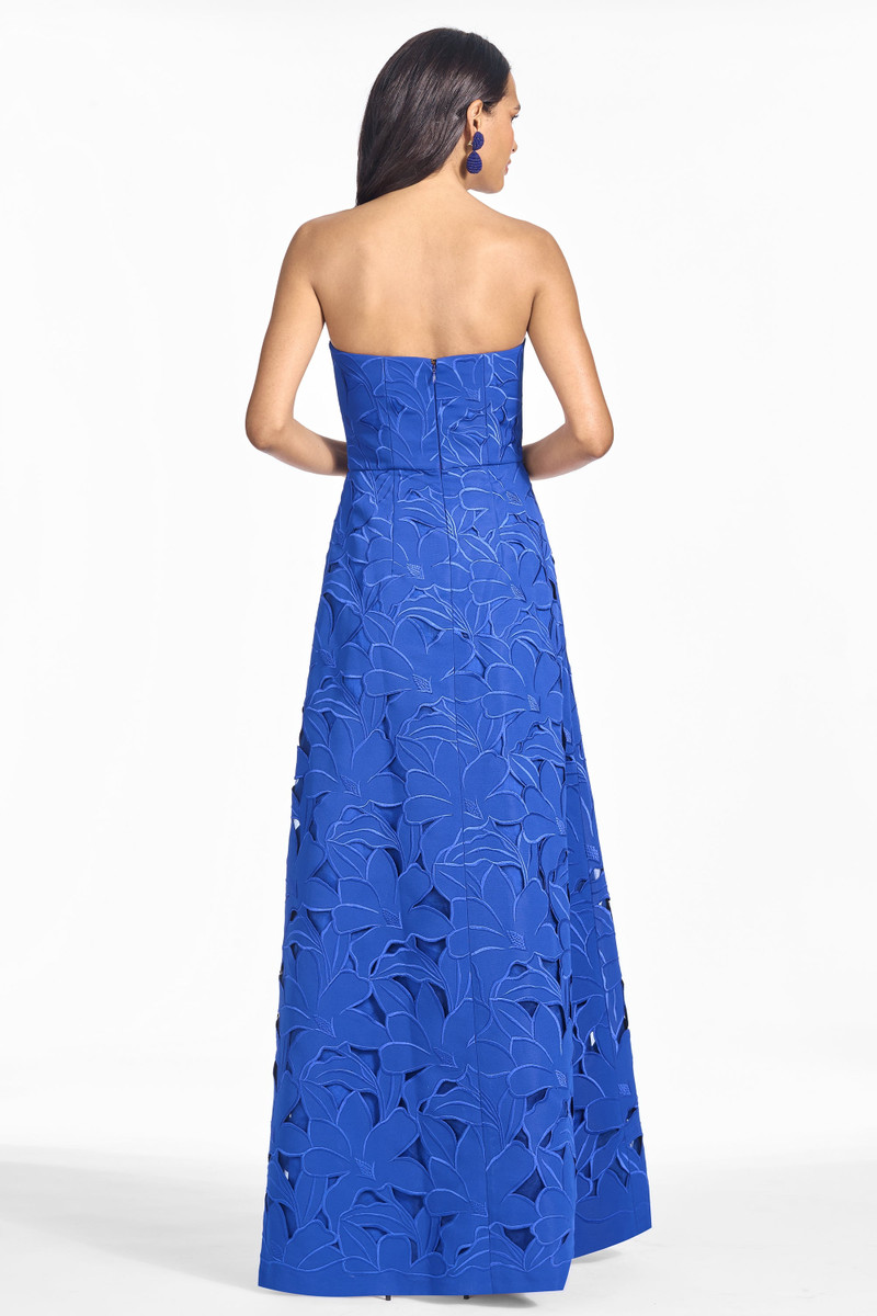 ANASTASIA GOWN - IMPERIAL BLUE 5