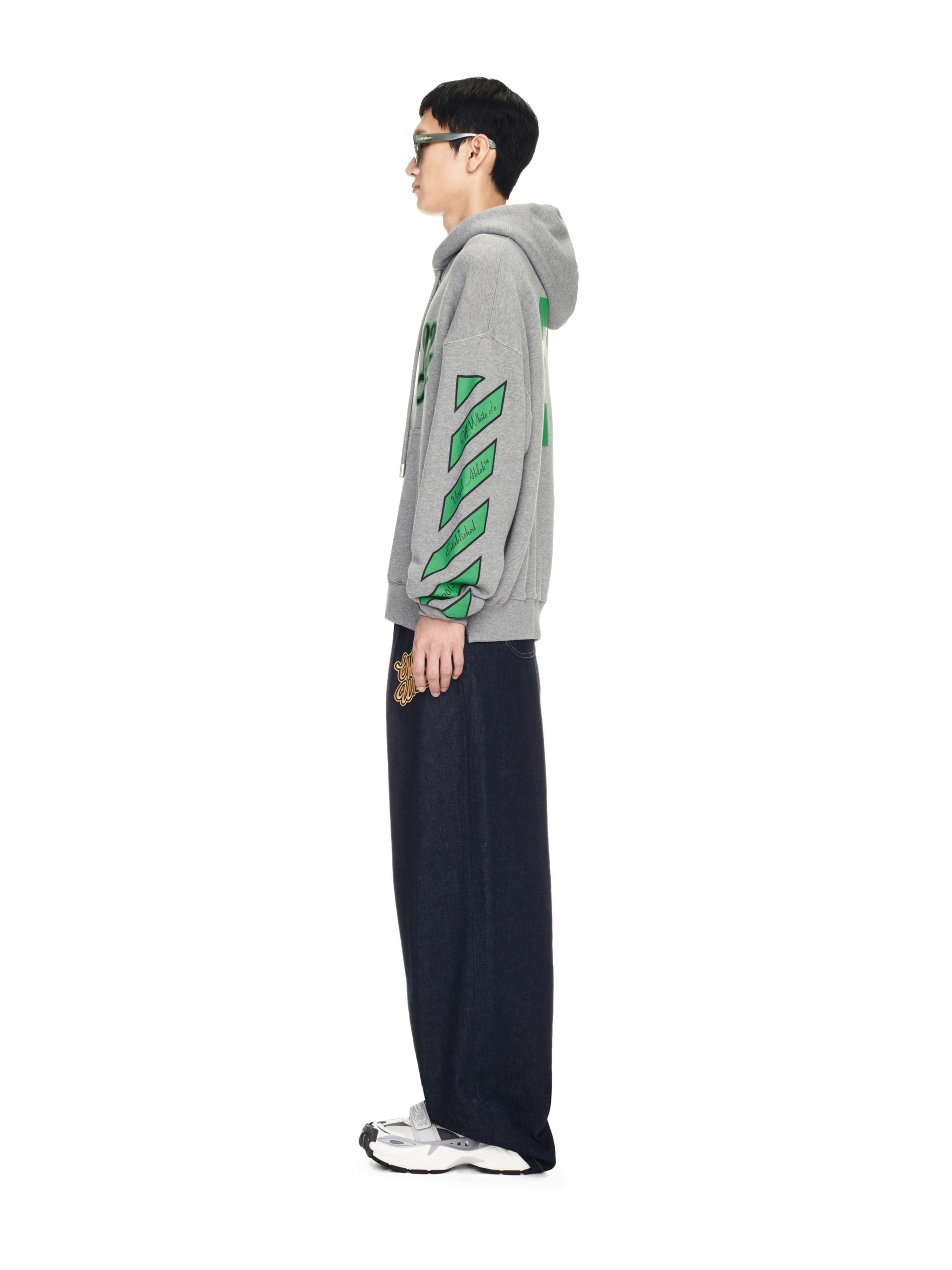 Off-White 23 Varsity Skate Hoodie | REVERSIBLE