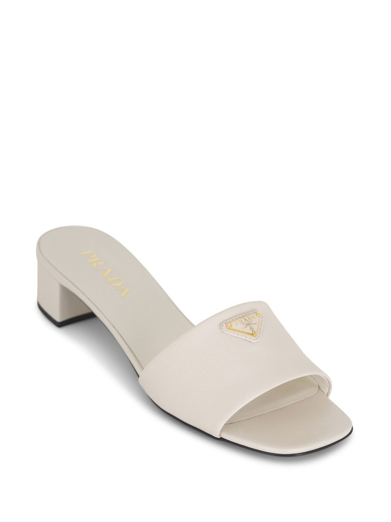 Prada 35mm triangle-logo mules outlook