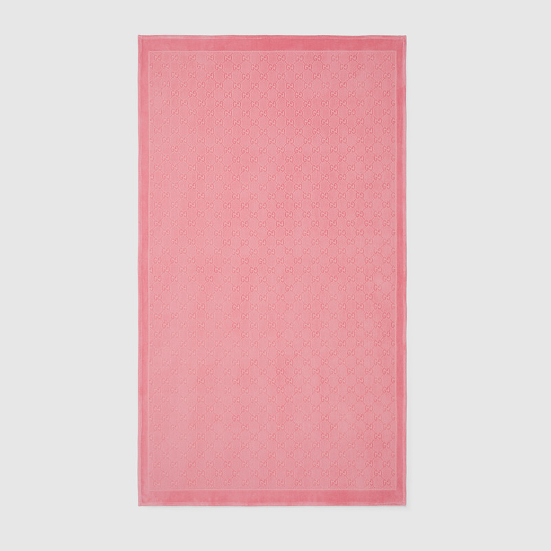 GG terrycloth jacquard beach towel 1