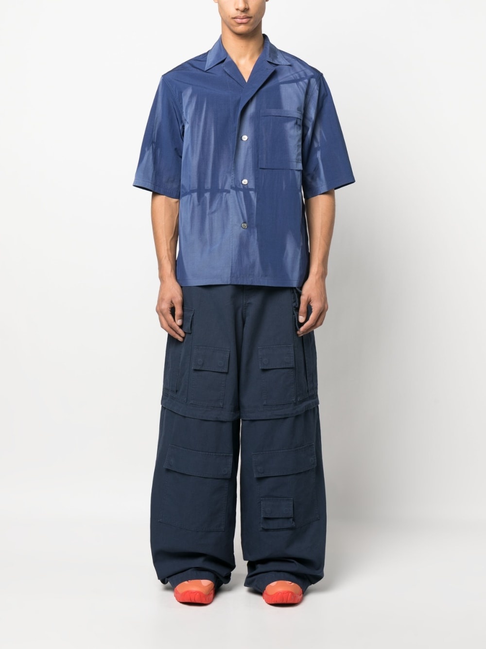 multiple-pocket cargo trousers - 2