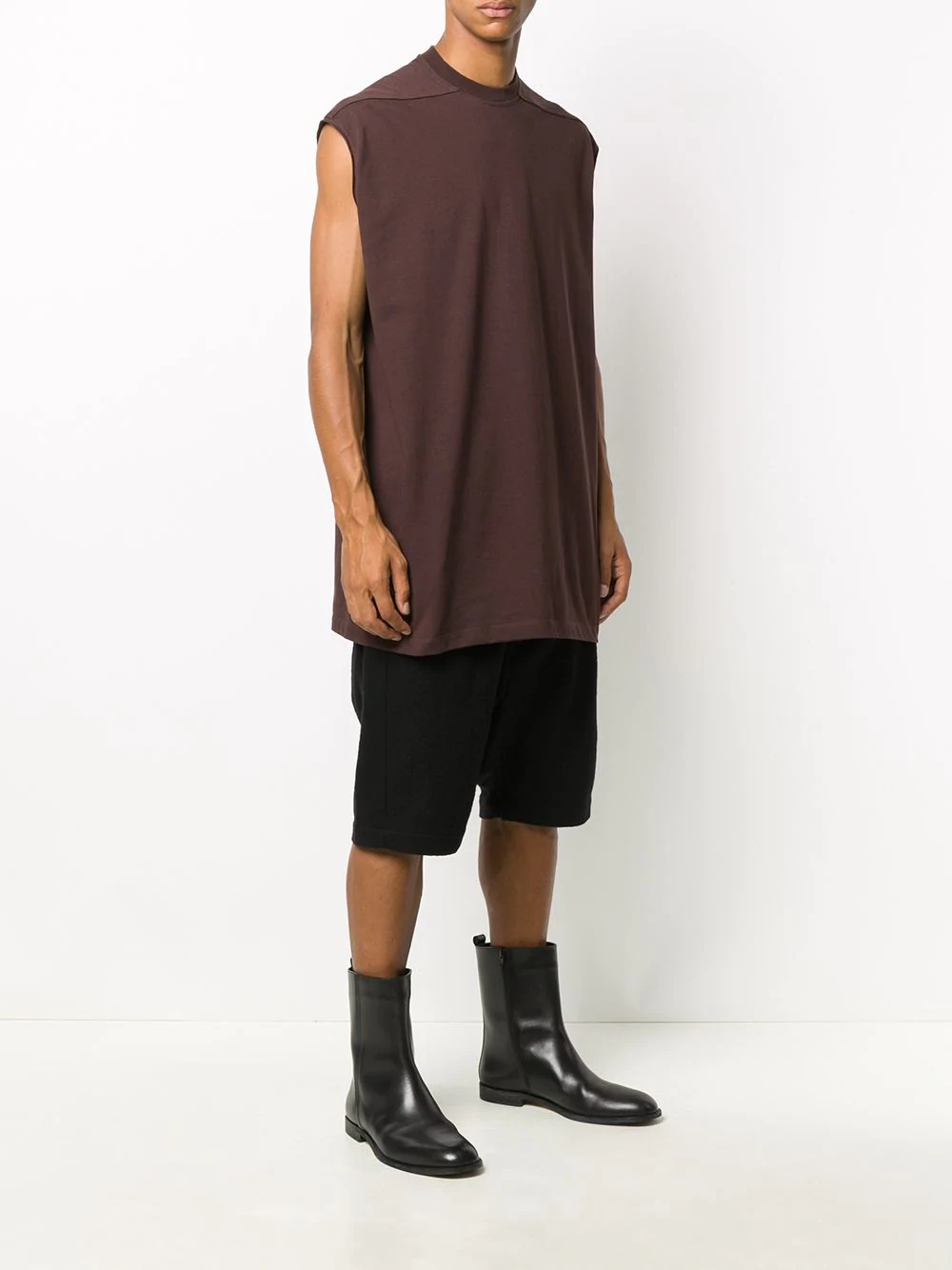 Rick's Tank cotton jersey top - 3