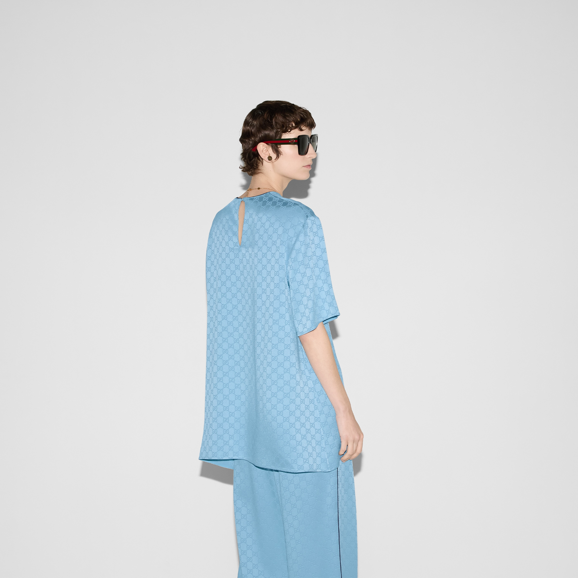 GG satin top - 4